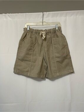 Aerie Drawstring Shorts Beige Women’s Medium